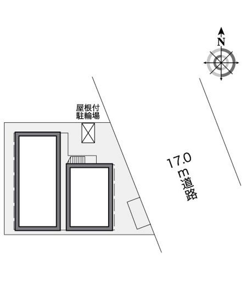 レオパレスフェイバーフィールド 配置図