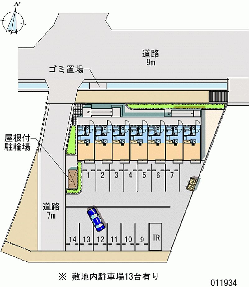 11934月租停車場