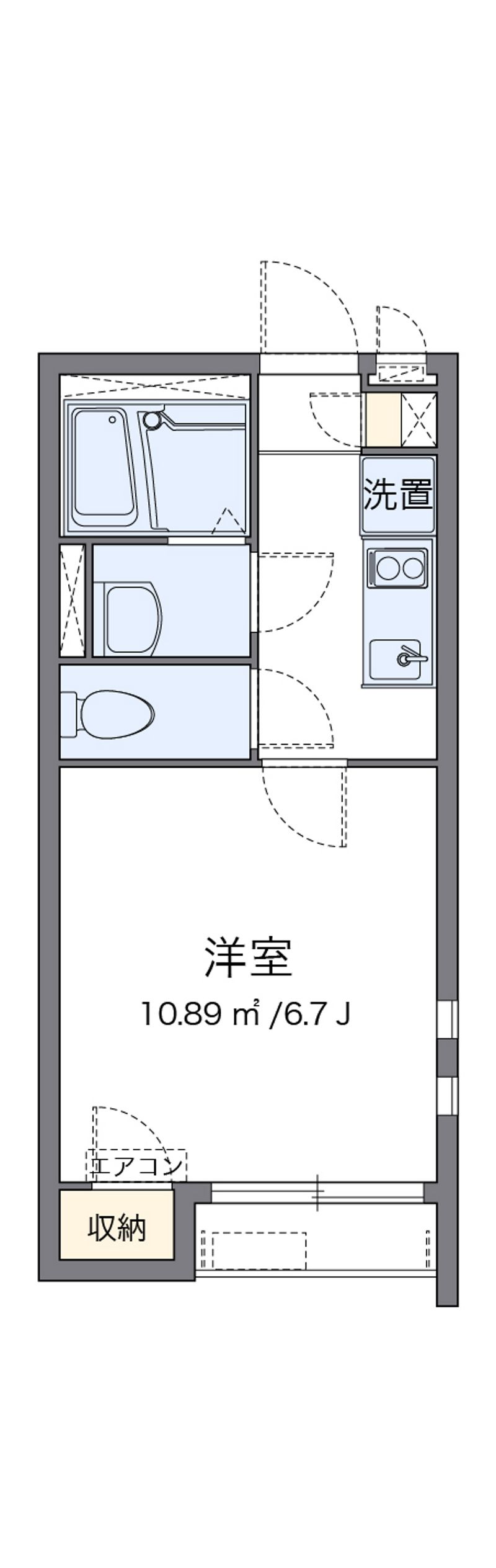 クレイノ山ノ内 間取り