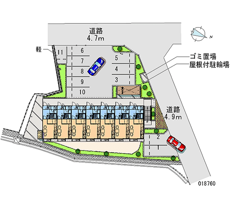 18760月租停車場