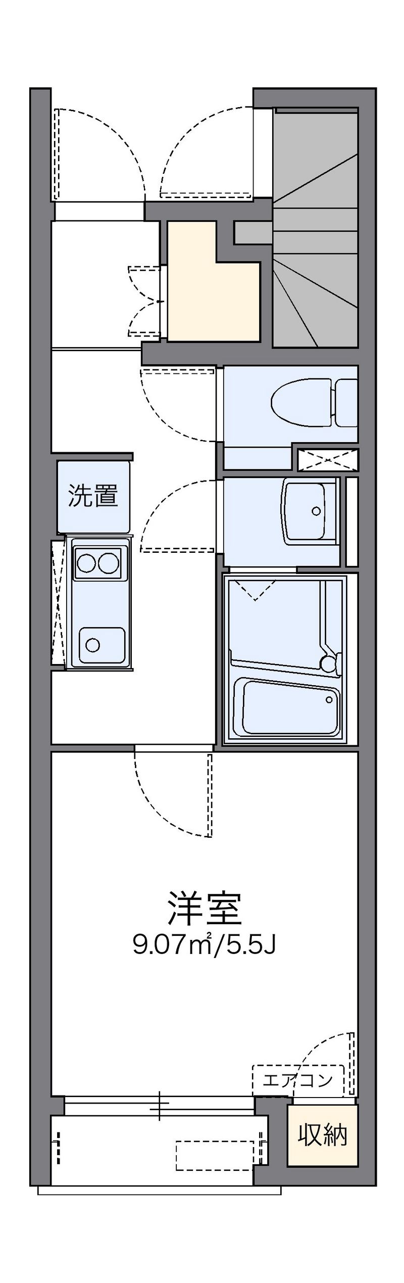 レオネクストすみれ 間取図