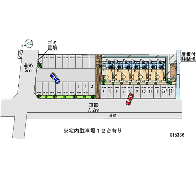 15336月租停車場