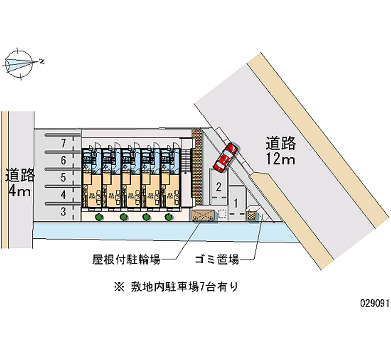 29091 Monthly parking lot