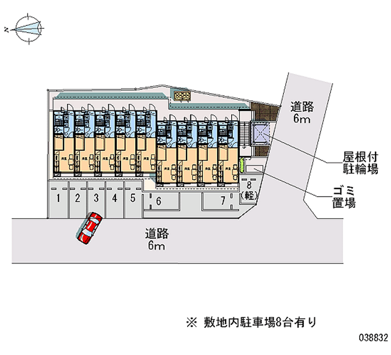 レオパレスれもん 月極駐車場