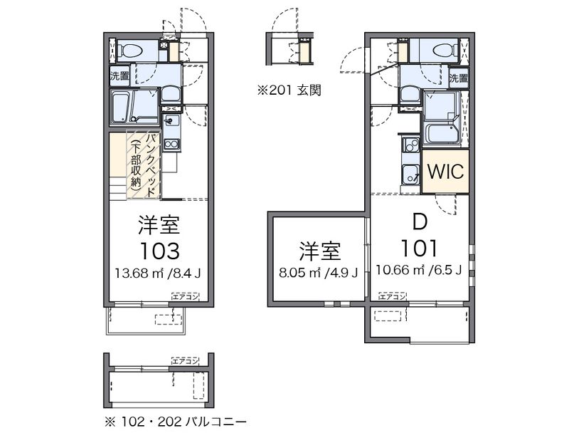ミランダＫＥＥＰ　ＮＥＸＴⅡ 間取図