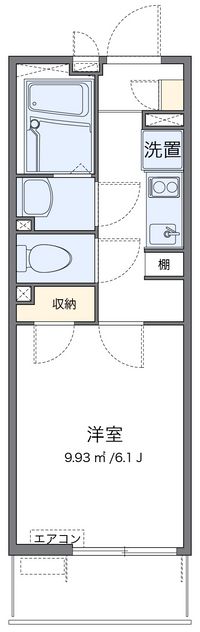 レオネクストシャトーブランカ 間取り図