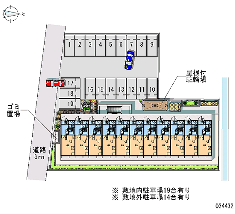 34432月租停車場