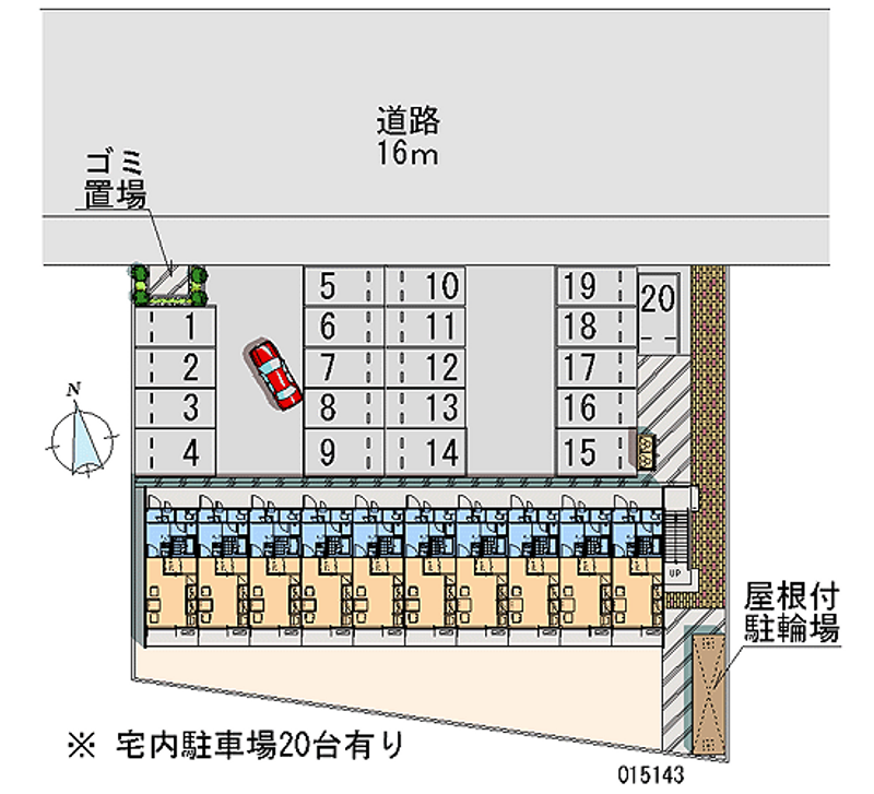 15143月租停车场