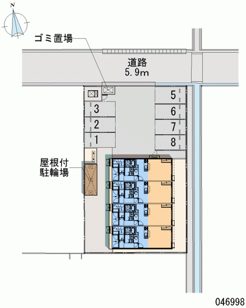 レオネクスト杉 月極駐車場