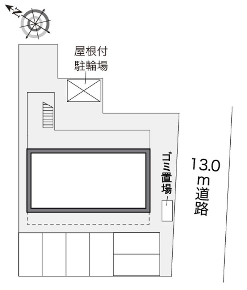 レオパレス銀和 配置図