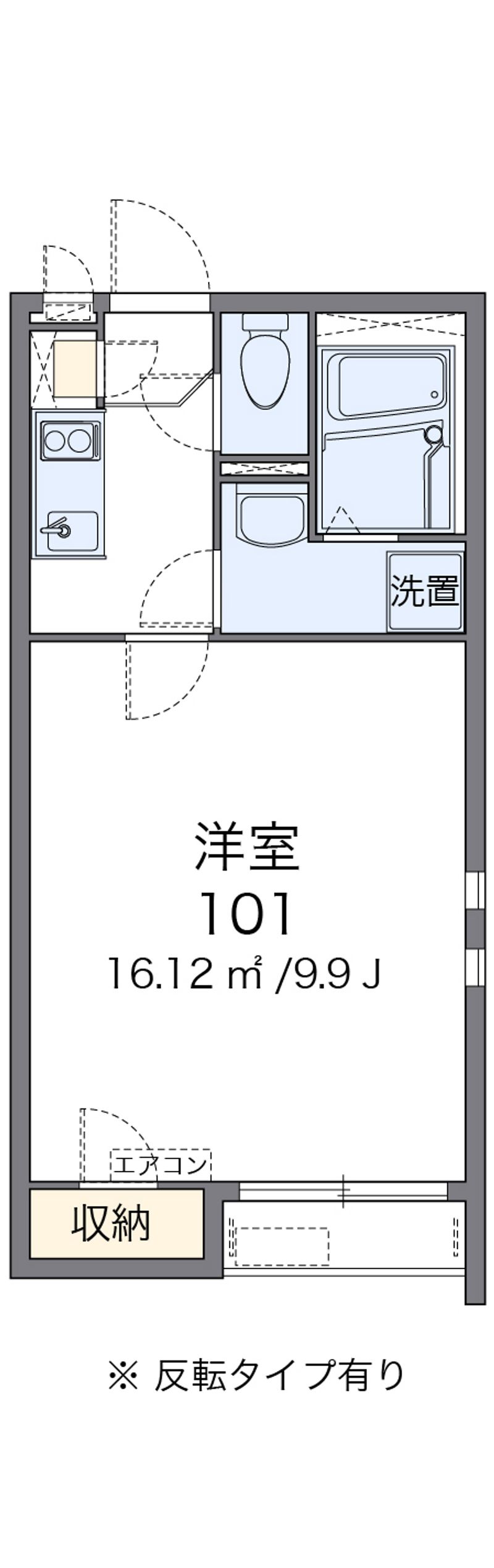 クレイノかみつれ 間取図