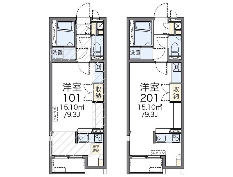 レオネクストアベンチュリン 間取図