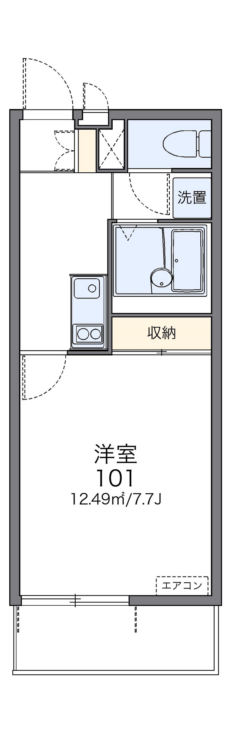 レオネクストジュビリー 間取図