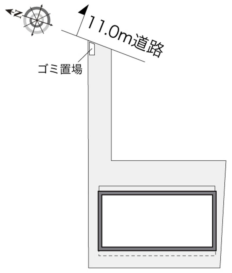 レオパレスＲｏｓｅ　Ｉｎｎ 配置図