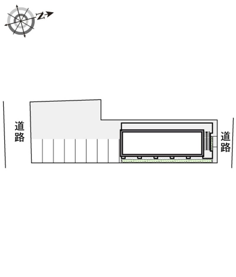 レオパレスＭｅｒｃａｔｏ　Ｄｅｇｌｉ　Ａｐｐａｒｔａ 配置図
