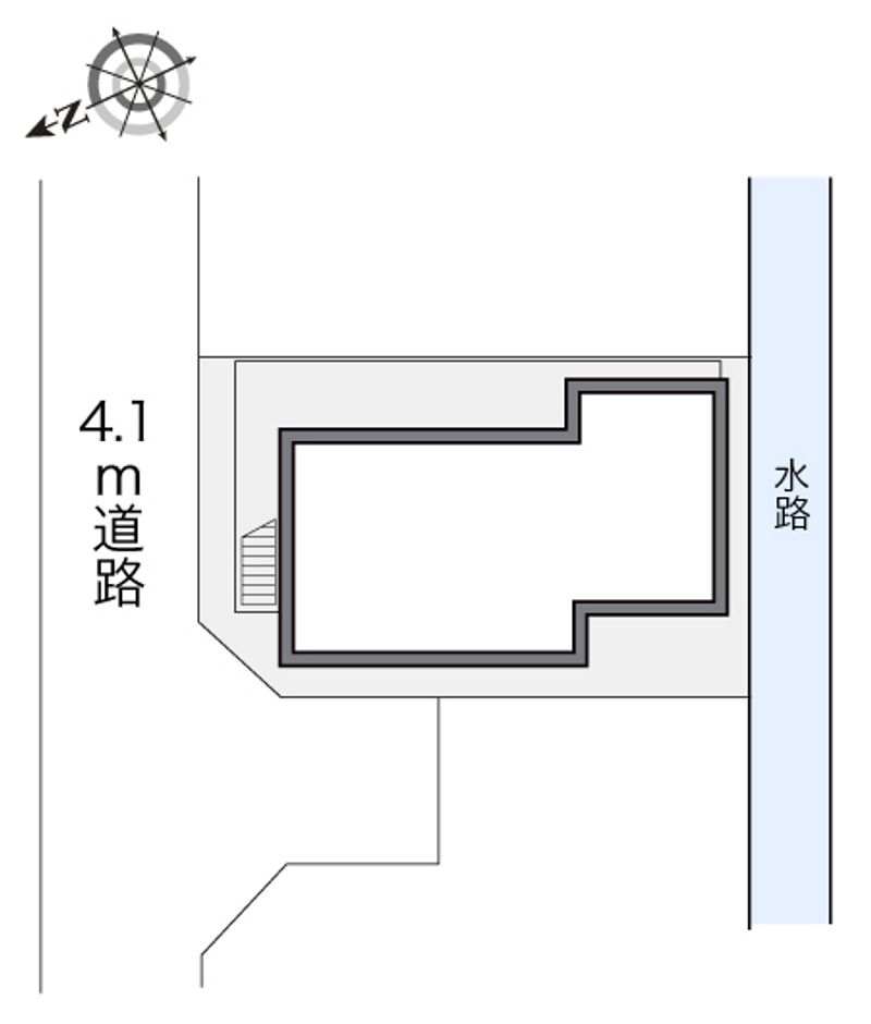 レオパレスパルファン 配置図