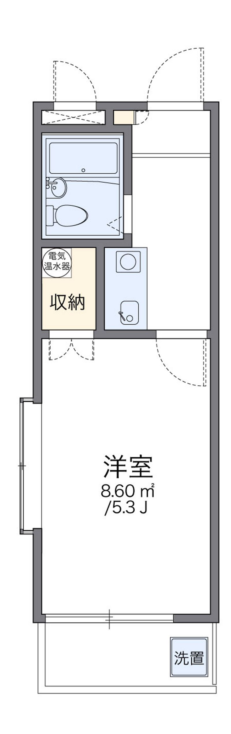 ＲＥＶＡＮＣＥ　ＨＩＧＡＳＨＩＵＲＡＷＡ 間取図