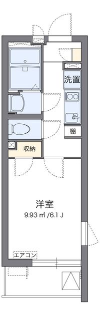 クレイノメゾン　ド　ピエラ 間取り図