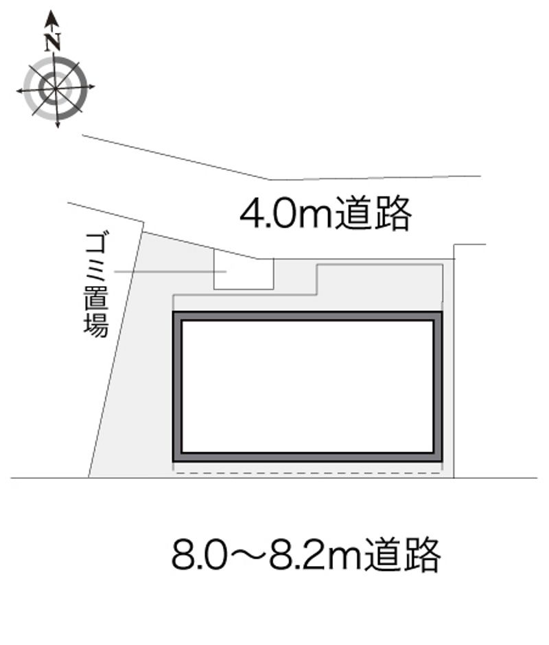 レオパレスＦＲＯＮＴＩＥＲ 配置図