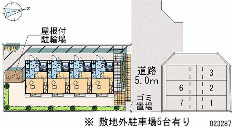 レオパレスリューヴァ 月極駐車場