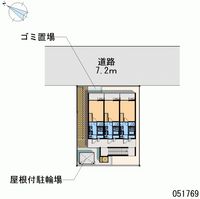 レオパレストリビュート　久米 区画図