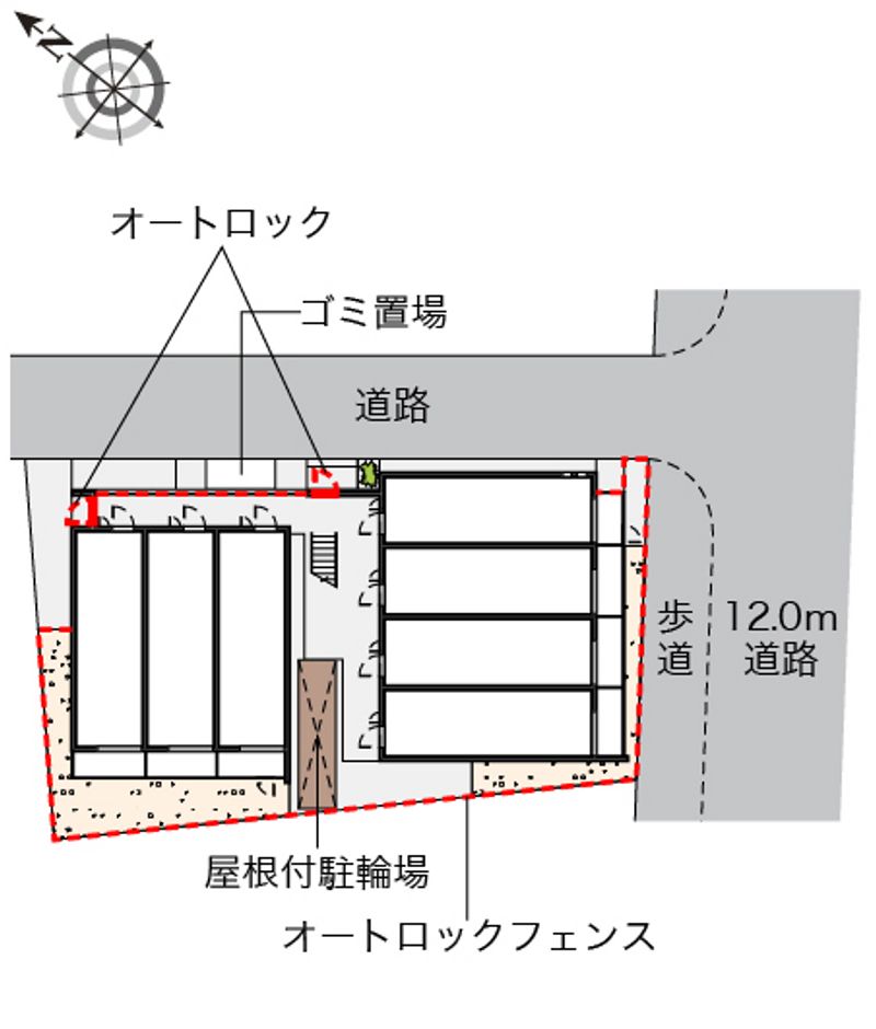 クレイノヴィクトワールＳＤＫ 配置図