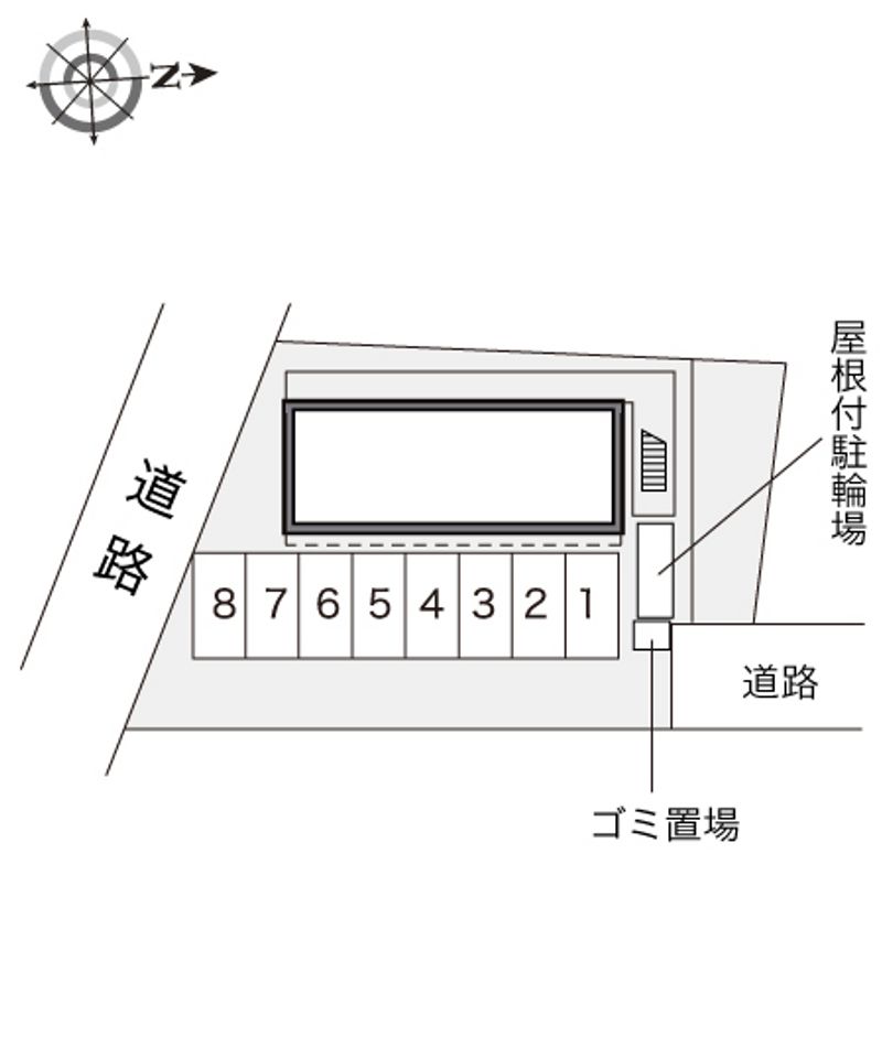 レオパレス未来 配置図