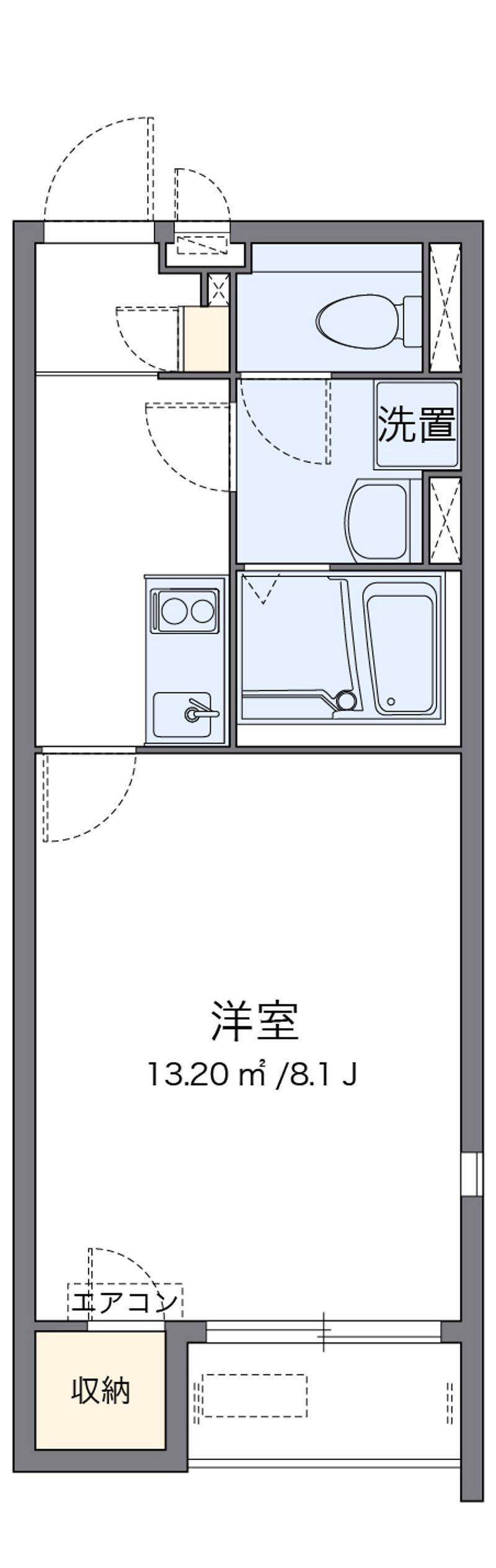 クレイノグローリーⅡ 間取り