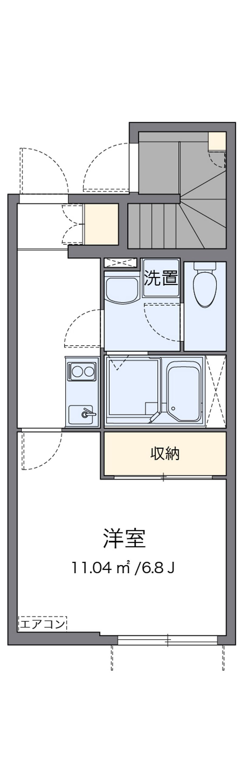 クレイノＫｏＫｏ 間取図