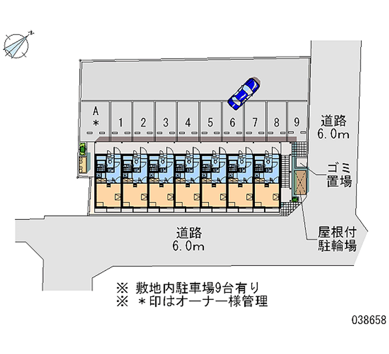 38658月租停车场