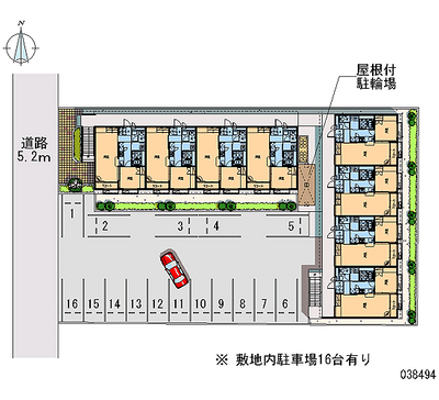 38494 Monthly parking lot