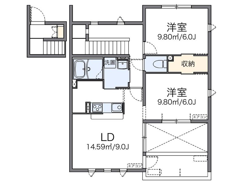 レオネクストクオーレ 間取図