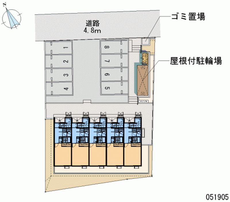 レオネクストシャトレー国見 月極駐車場