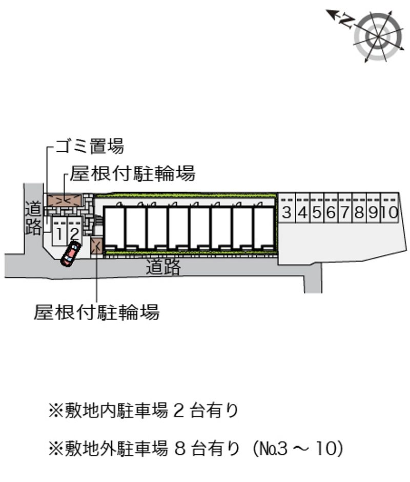 クレイノアペルト泉佐野Ⅱ 駐車場
