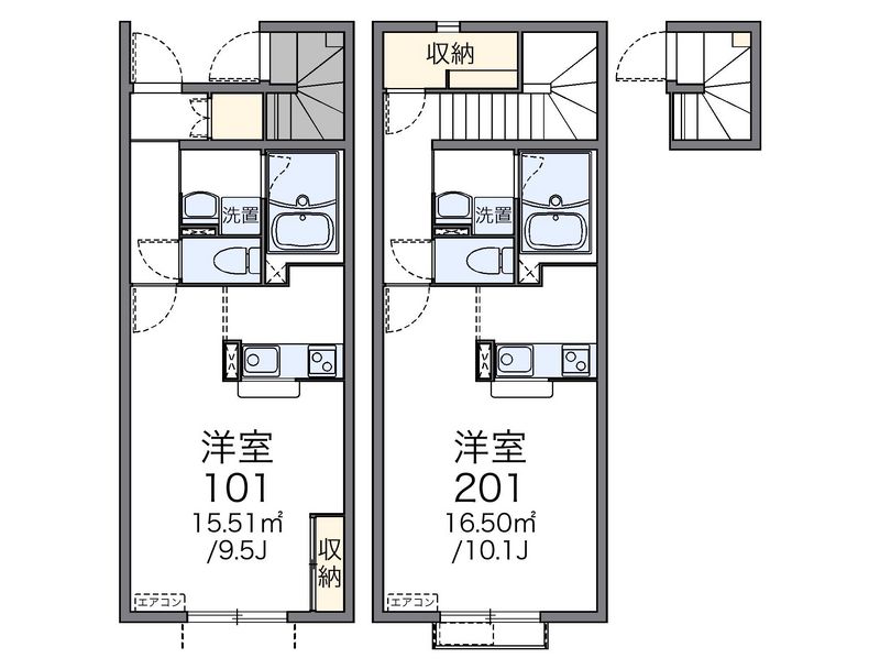レオネクスト倉敷北 間取図
