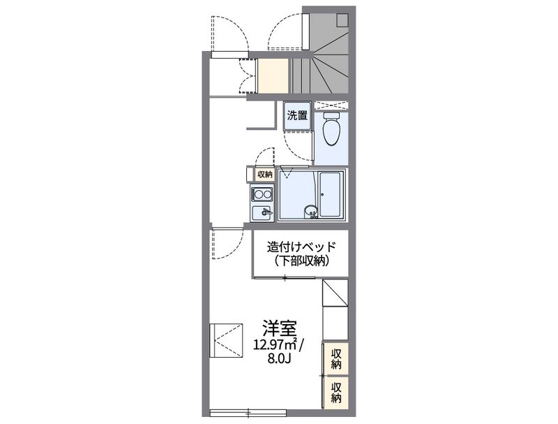 レオパレスマーガレット 間取図