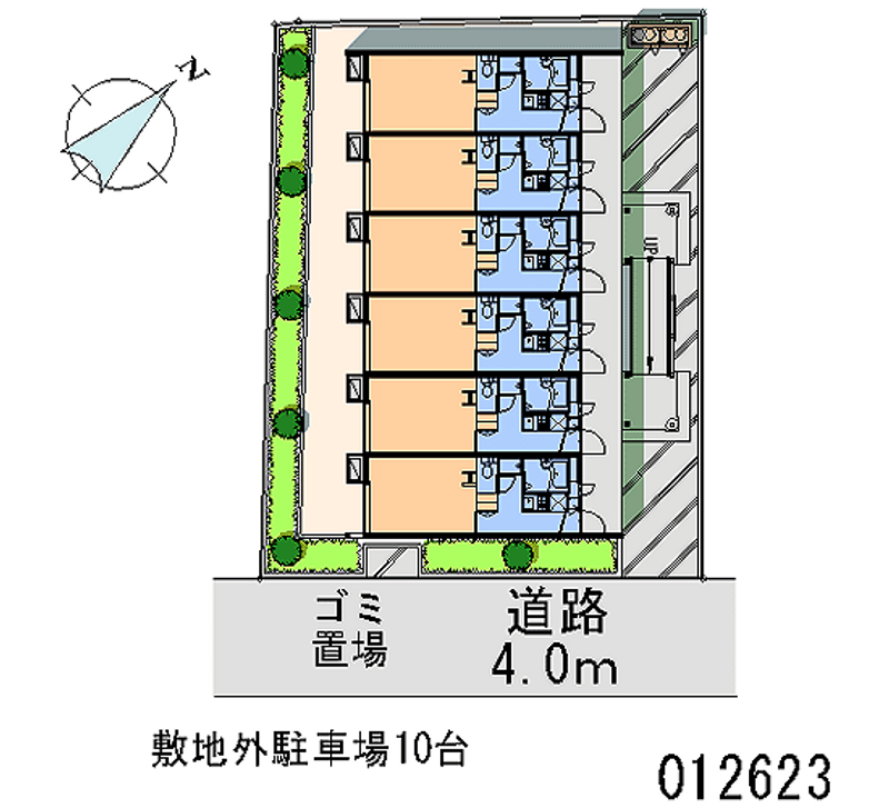 12623 bãi đậu xe hàng tháng