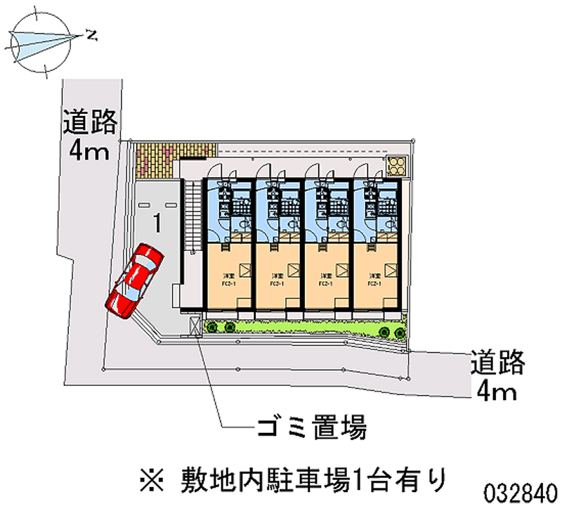 レオパレス小曽根 区画図