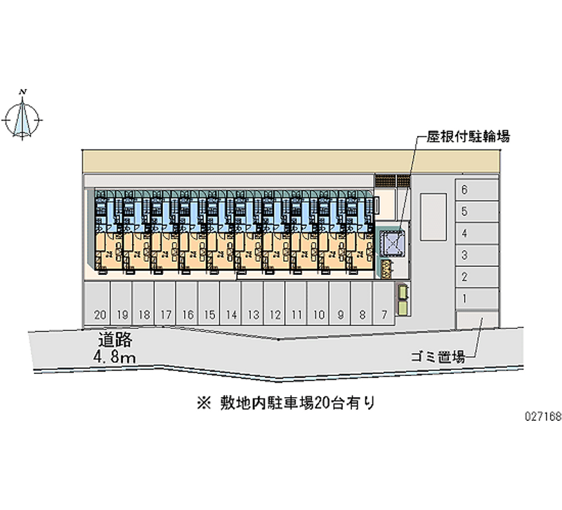 27168 bãi đậu xe hàng tháng