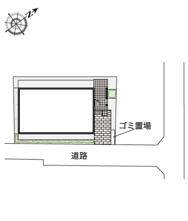 レオパレスカルモⅡ 配置図