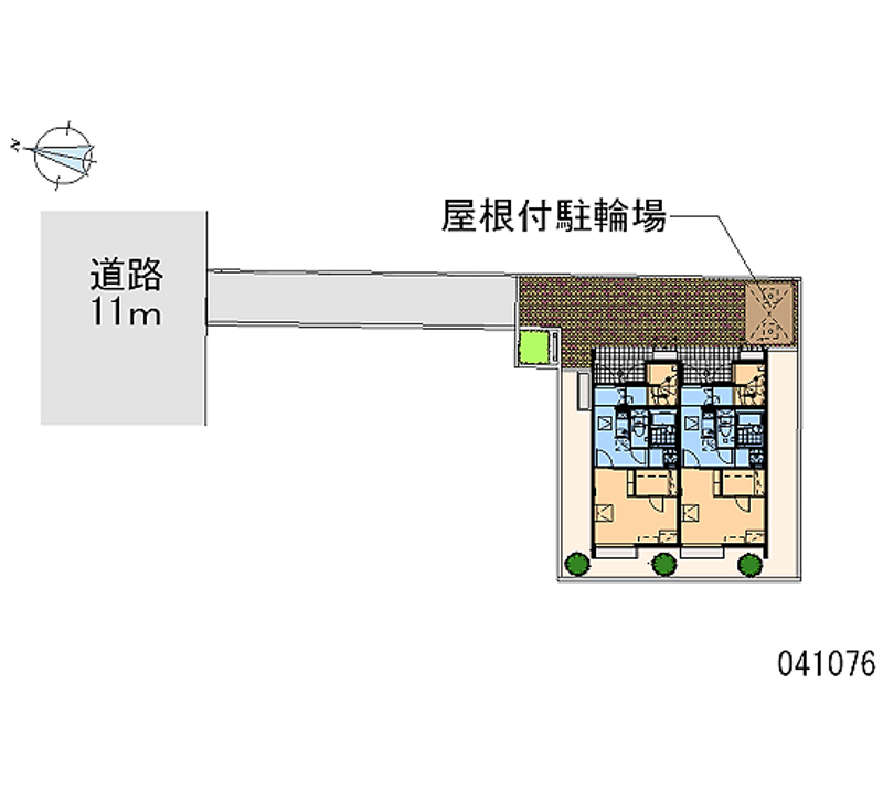 レオネクスト蘭 区画図