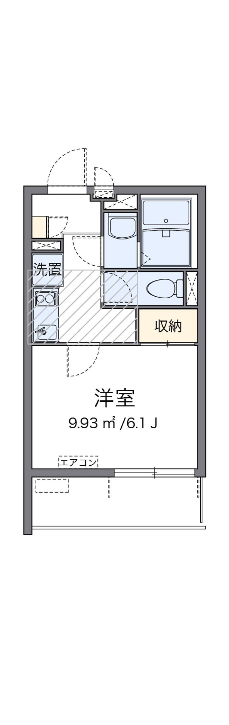 CLEINO Kurihama KEI Floor plan