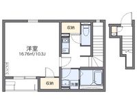 レオネクストＦＵＴＡＢＡ　Ⅱ 間取り図