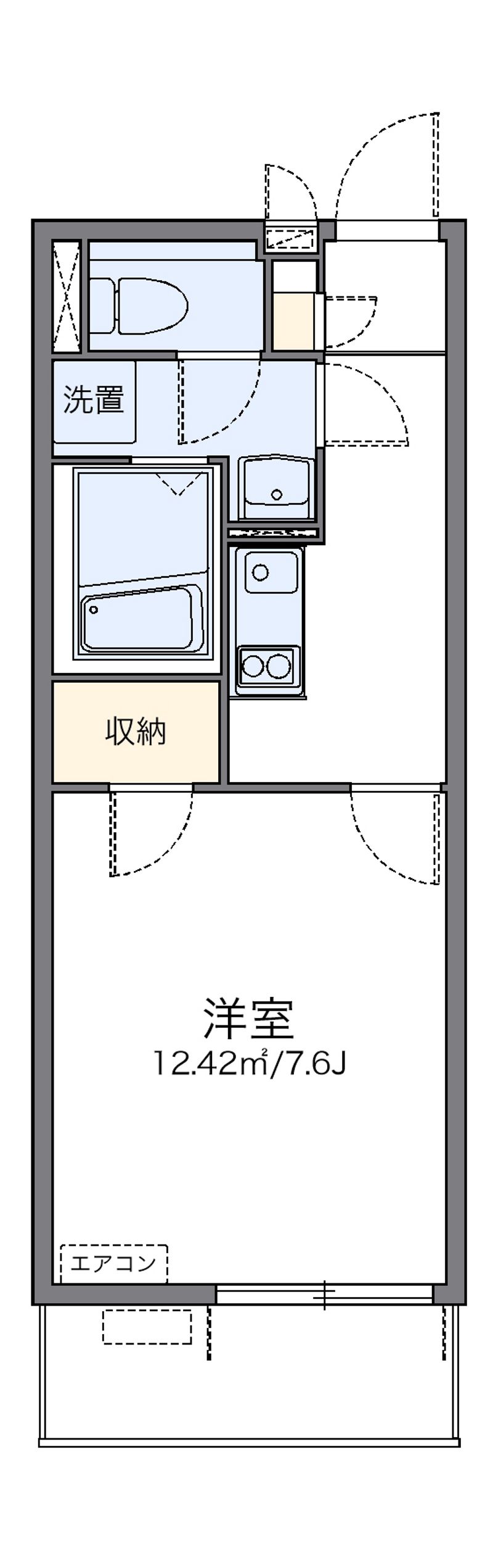 レオネクストプランドール 間取図