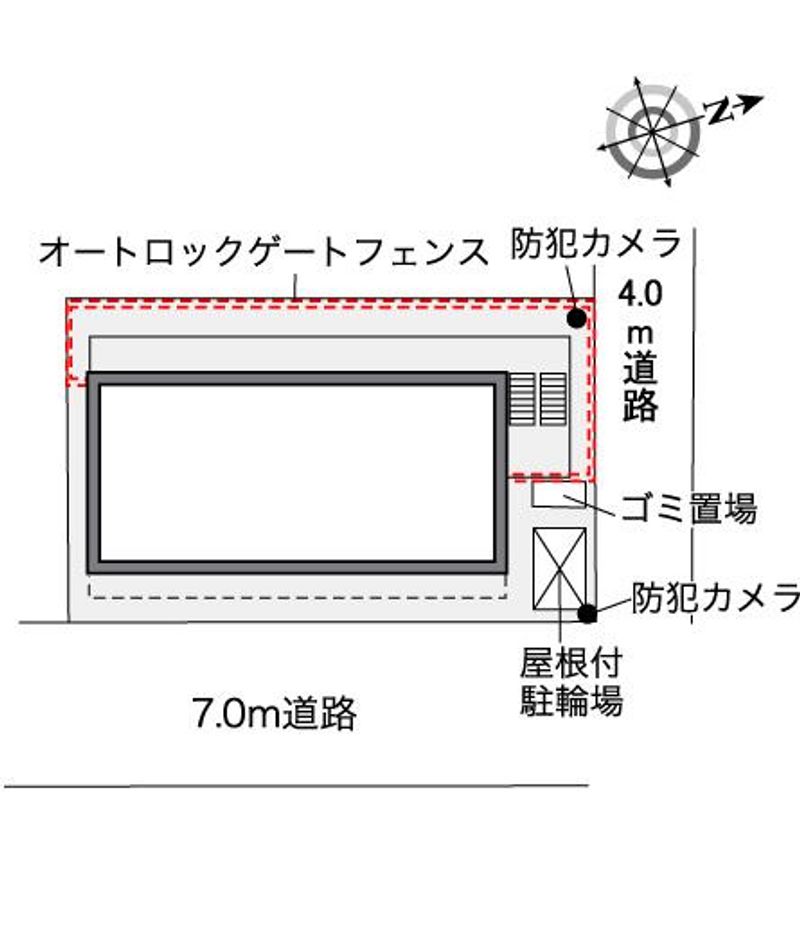 レオパレスアットホーム 配置図