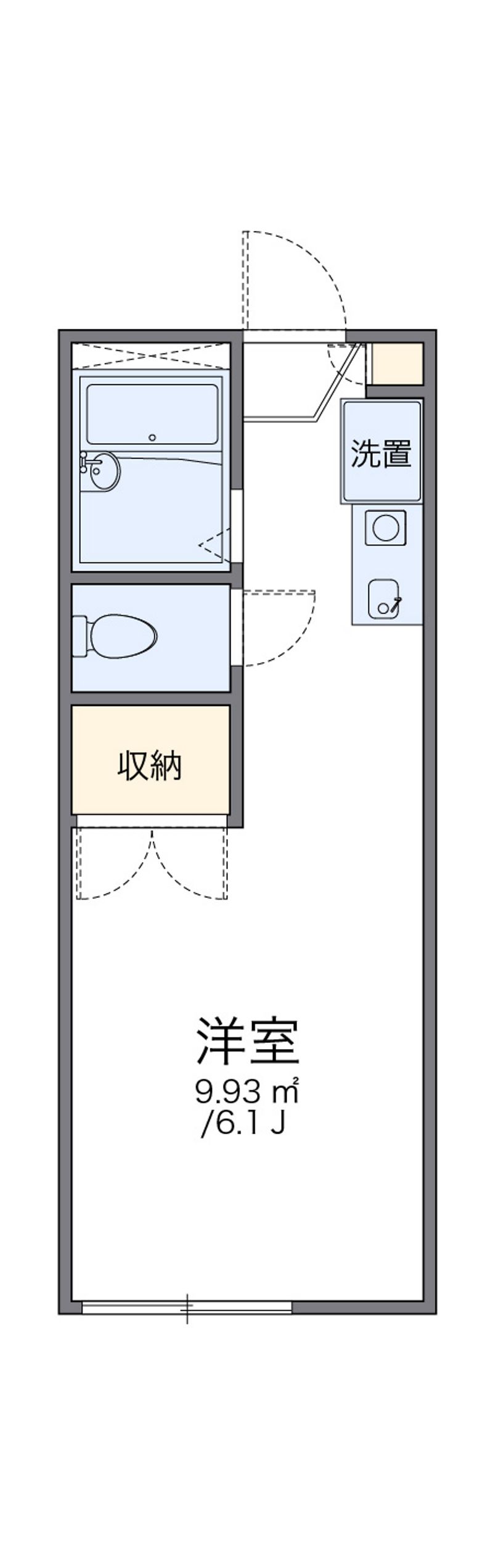 レオパレスＩＴＯ 間取図