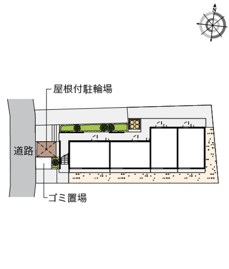 レオパレスクレール 配置図