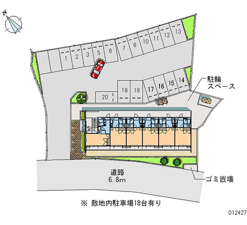 12427月租停車場