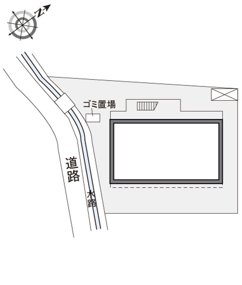 レオパレスＩＲＡＢＡＹＡＳＨＩ 配置図