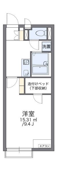 レオネクスト雪月花Ⅰ 間取り図